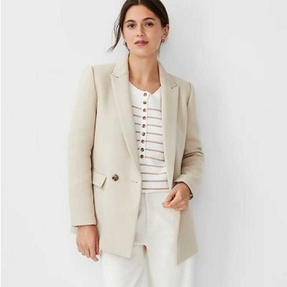 Ann Taylor Double Breasted Blazer